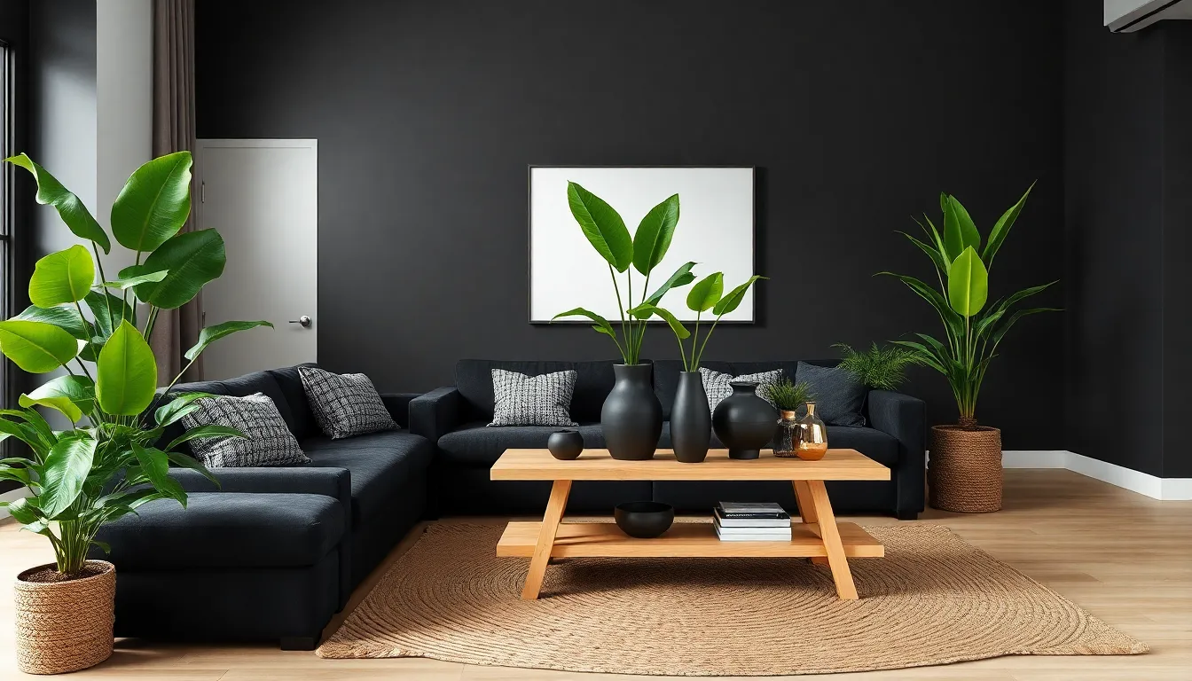 23 Stunning Black Living Room Ideas That Will Transform Your Space 14 23 Stunning Black Living Room Ideas That Will Transform Your Space 13