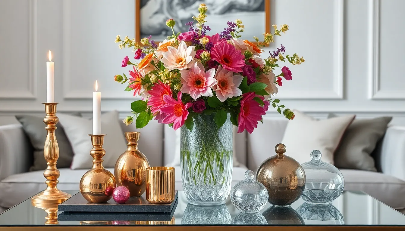 50+ Stunning Coffee Table Decor Ideas to Transform Your Living Room 14 50+ Stunning Coffee Table Decor Ideas to Transform Your Living Room 13
