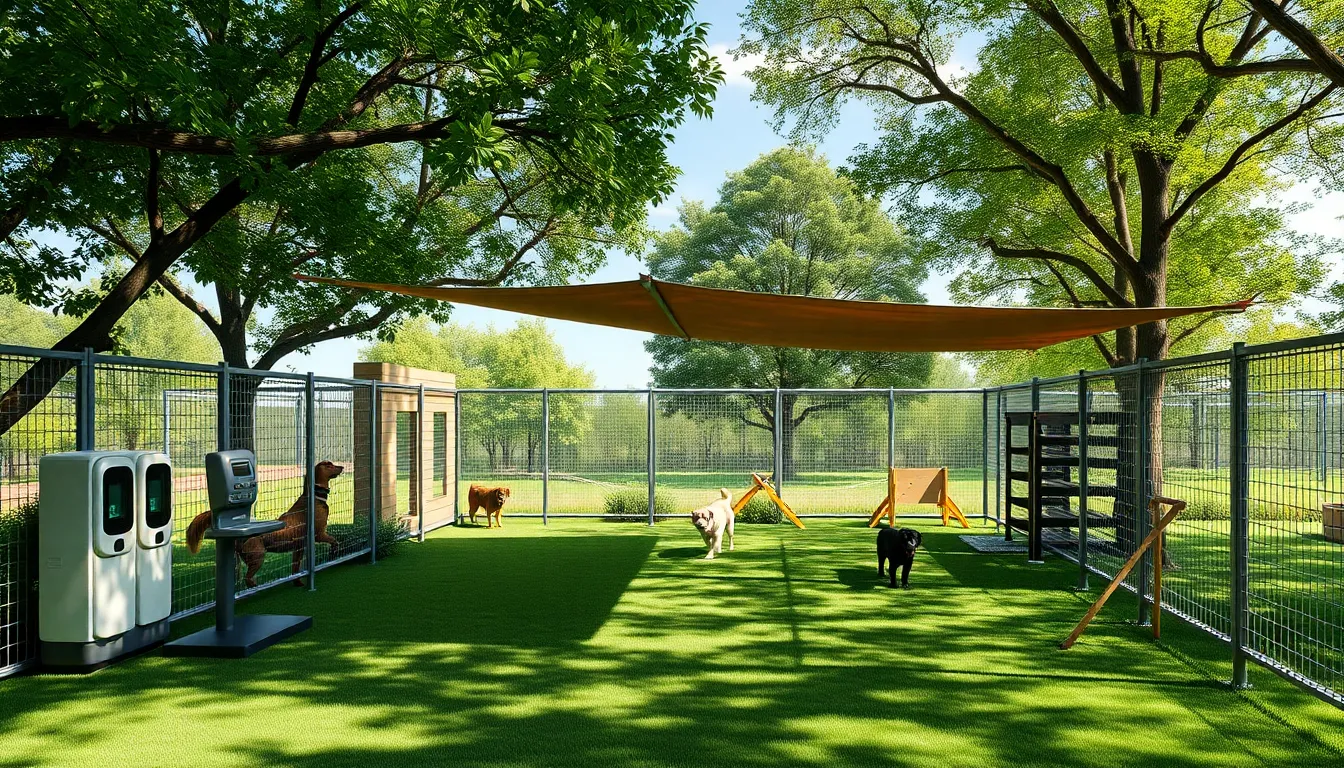 25 Creative Outdoor Dog Kennel Ideas That'll Keep Your Pup Safe & Happy 14 25 Creative Outdoor Dog Kennel Ideas That'll Keep Your Pup Safe & Happy 13
