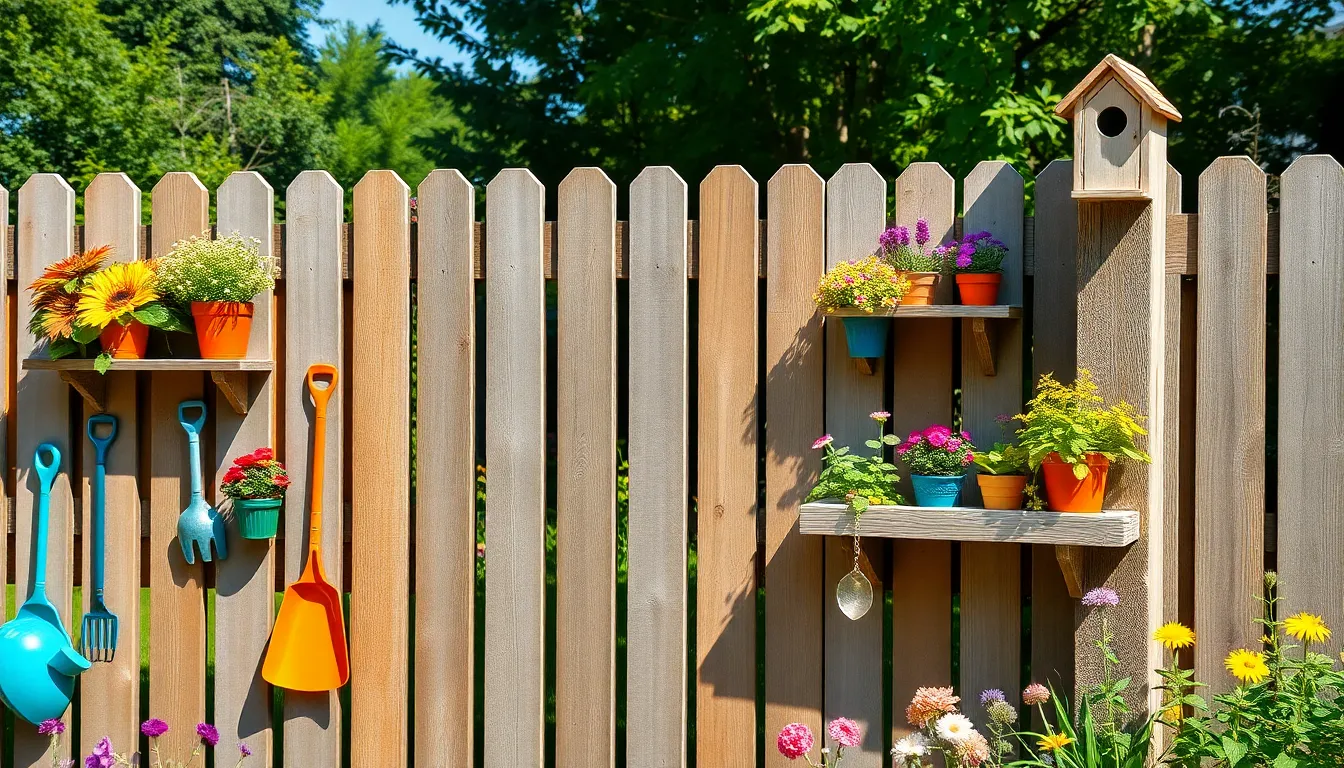 25 Creative Fence Decorating Ideas to Transform Your Backyard in 2025 14 25 Creative Fence Decorating Ideas to Transform Your Backyard in 2025 13