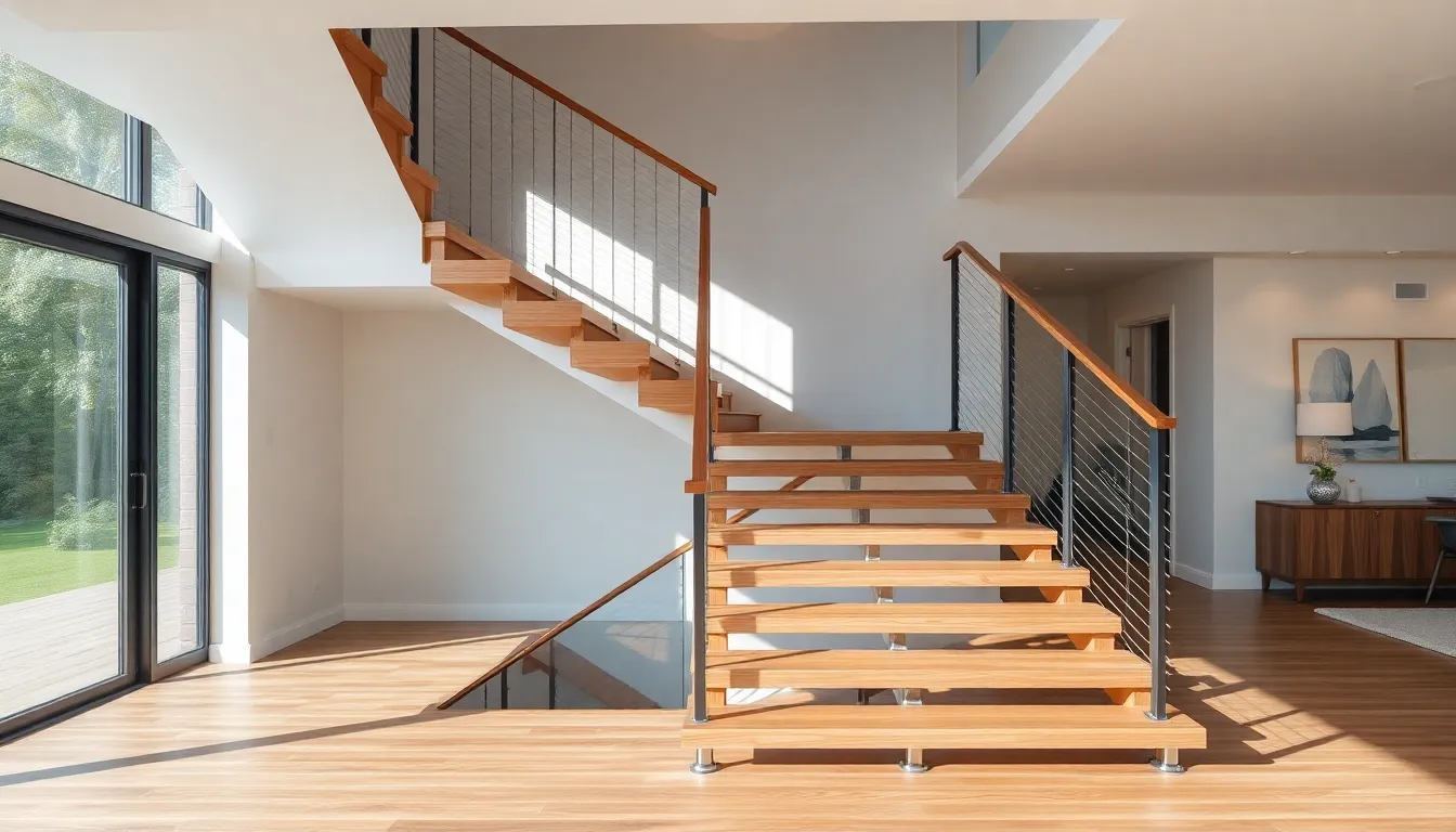 27 Stunning Floating Staircase Ideas That Will Transform Your Home in 2025 14 27 Stunning Floating Staircase Ideas That Will Transform Your Home in 2025 13