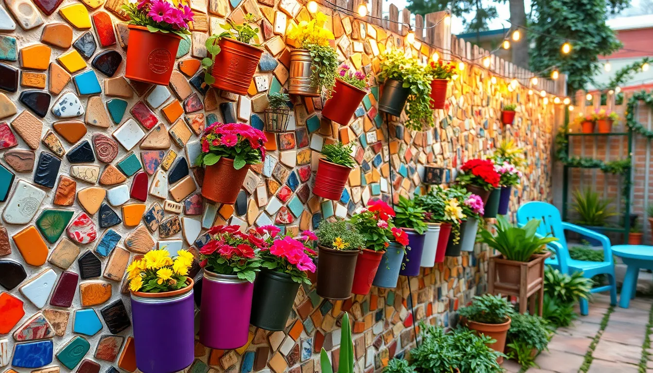 25 Stunning Garden Wall Decor Ideas to Transform Your Outdoor Space 14 25 Stunning Garden Wall Decor Ideas to Transform Your Outdoor Space 13
