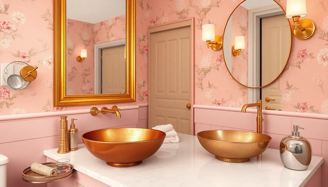 23 Girly Bathroom Ideas to Create Your Dream Pink Paradise (2025 Guide) 14 23 Girly Bathroom Ideas to Create Your Dream Pink Paradise (2025 Guide) 13