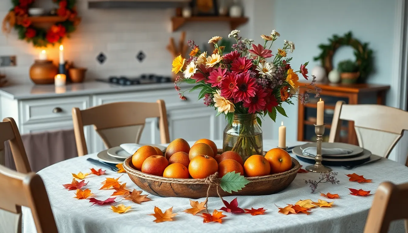 25 Stunning Kitchen Table Decor Ideas That Transform Your Space (On Any Budget!) 14 25 Stunning Kitchen Table Decor Ideas That Transform Your Space (On Any Budget!) 13