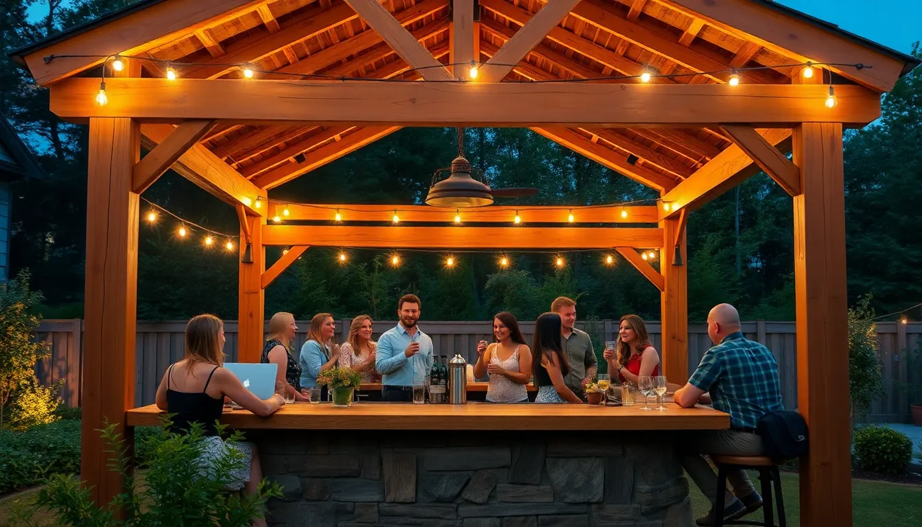 27 Stunning Outdoor Bar Ideas That'll Transform Your Backyard Into Party Central 14 27 Stunning Outdoor Bar Ideas That'll Transform Your Backyard Into Party Central 13
