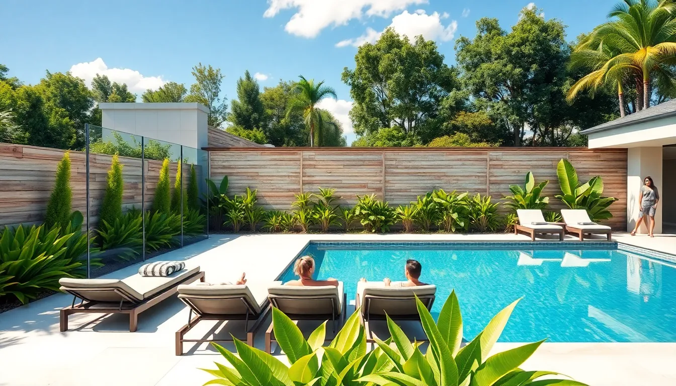 25 Stunning Outdoor Pool Area Ideas to Transform Your Backyard Into a Paradise 14 25 Stunning Outdoor Pool Area Ideas to Transform Your Backyard Into a Paradise 13