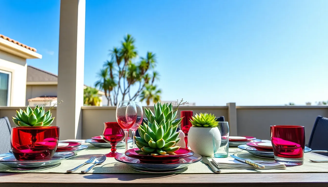 25 Stunning Outdoor Table Decor Ideas to Transform Your Patio Dining Space 14 25 Stunning Outdoor Table Decor Ideas to Transform Your Patio Dining Space 13