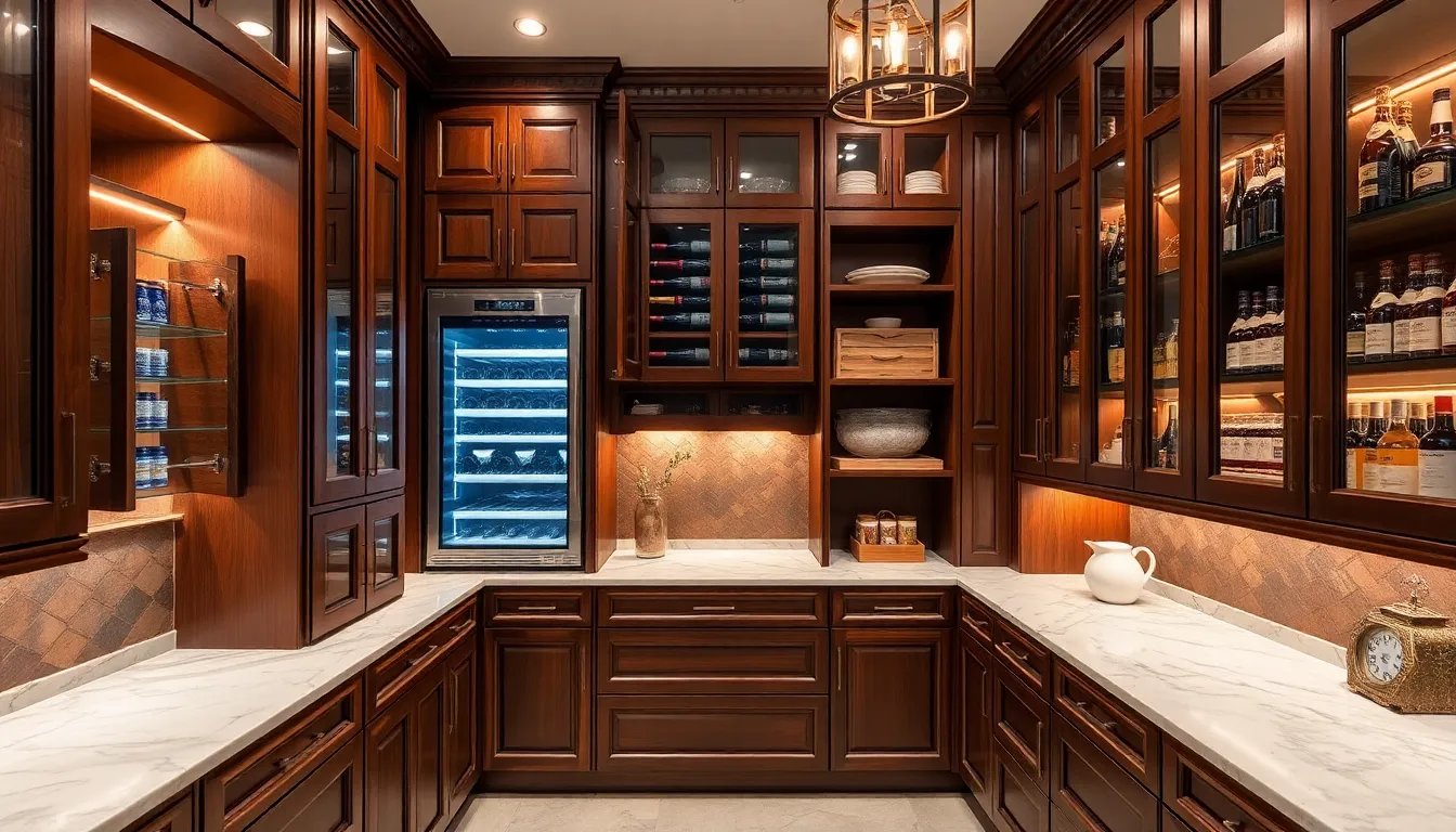 10 Pantry Designs That Transform Any Kitchen (Small to Luxury Ideas) 14 10 Pantry Designs That Transform Any Kitchen (Small to Luxury Ideas) 13