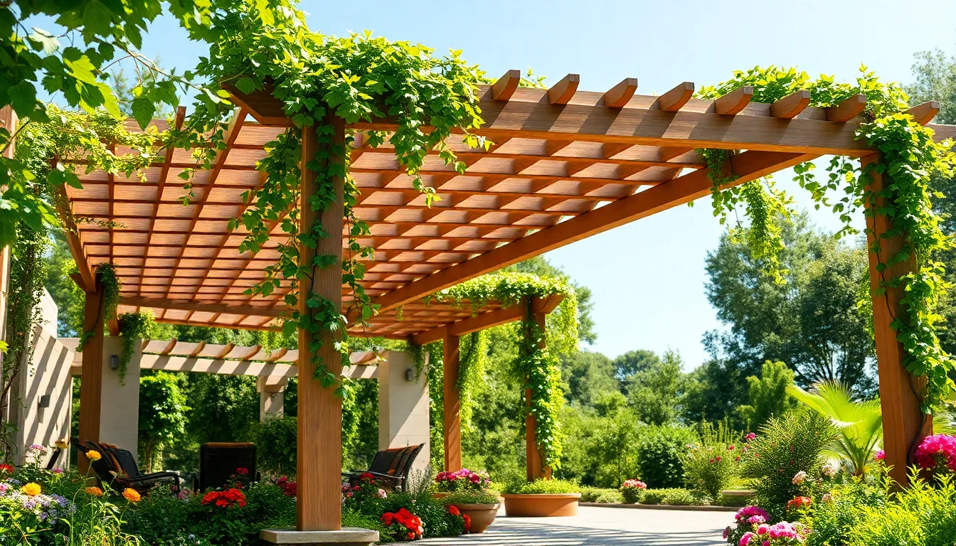 25 Stunning Pergola Ideas to Transform Your Backyard Into an Outdoor Paradise 14 25 Stunning Pergola Ideas to Transform Your Backyard Into an Outdoor Paradise 13
