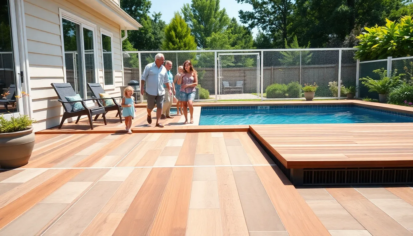 25 Stunning Pool Deck Ideas That Will Transform Your Backyard Into a Resort 14 25 Stunning Pool Deck Ideas That Will Transform Your Backyard Into a Resort 13
