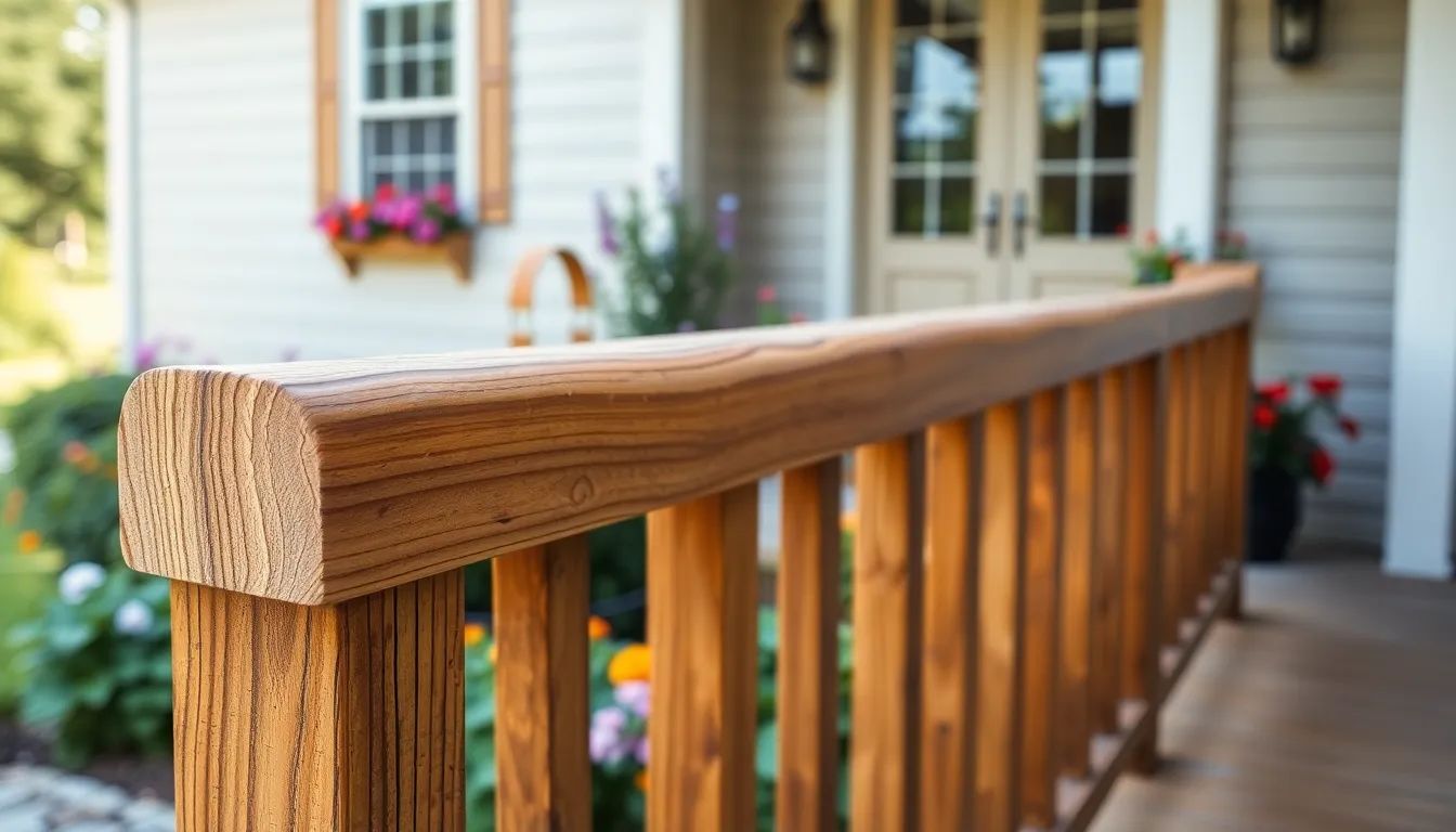 27 Stunning Porch Railing Ideas to Transform Your Home's Curb Appeal 13
