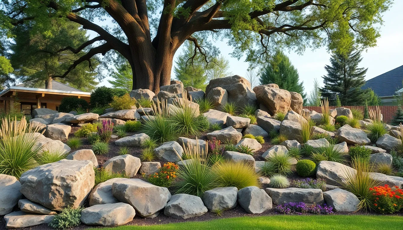 25 Stunning Rock Garden Landscaping Ideas That Transform Any Yard 14 25 Stunning Rock Garden Landscaping Ideas That Transform Any Yard 13
