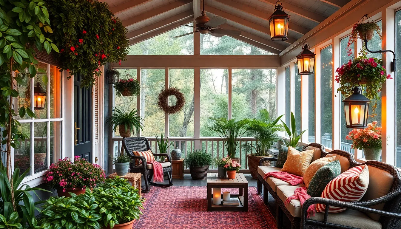 25 Stunning Screened Porch Ideas to Transform Your Outdoor Space in 2025 14 25 Stunning Screened Porch Ideas to Transform Your Outdoor Space in 2025 13