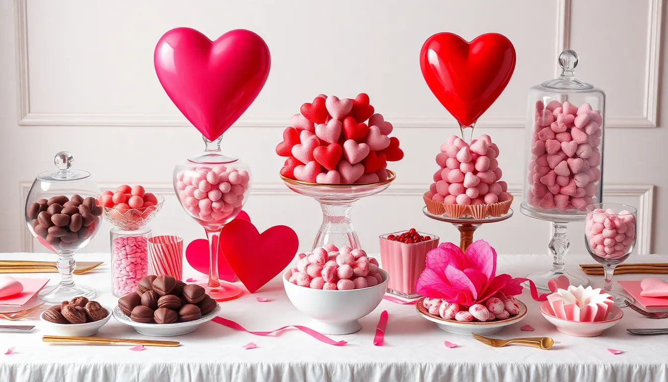 25 Romantic Valentine's Day Table Decor Ideas That'll Wow Your Date 14 25 Romantic Valentine's Day Table Decor Ideas That'll Wow Your Date 13
