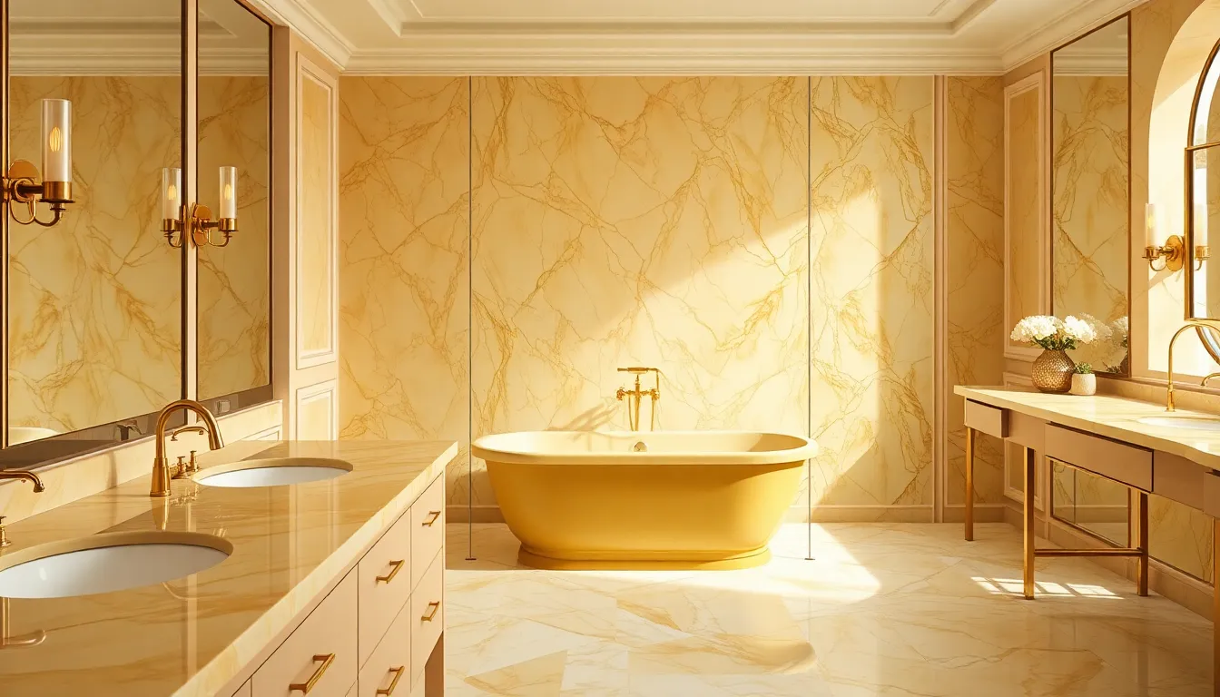25 Stunning Yellow Bathroom Ideas to Brighten Your Space in 2025 14 25 Stunning Yellow Bathroom Ideas to Brighten Your Space in 2025 13