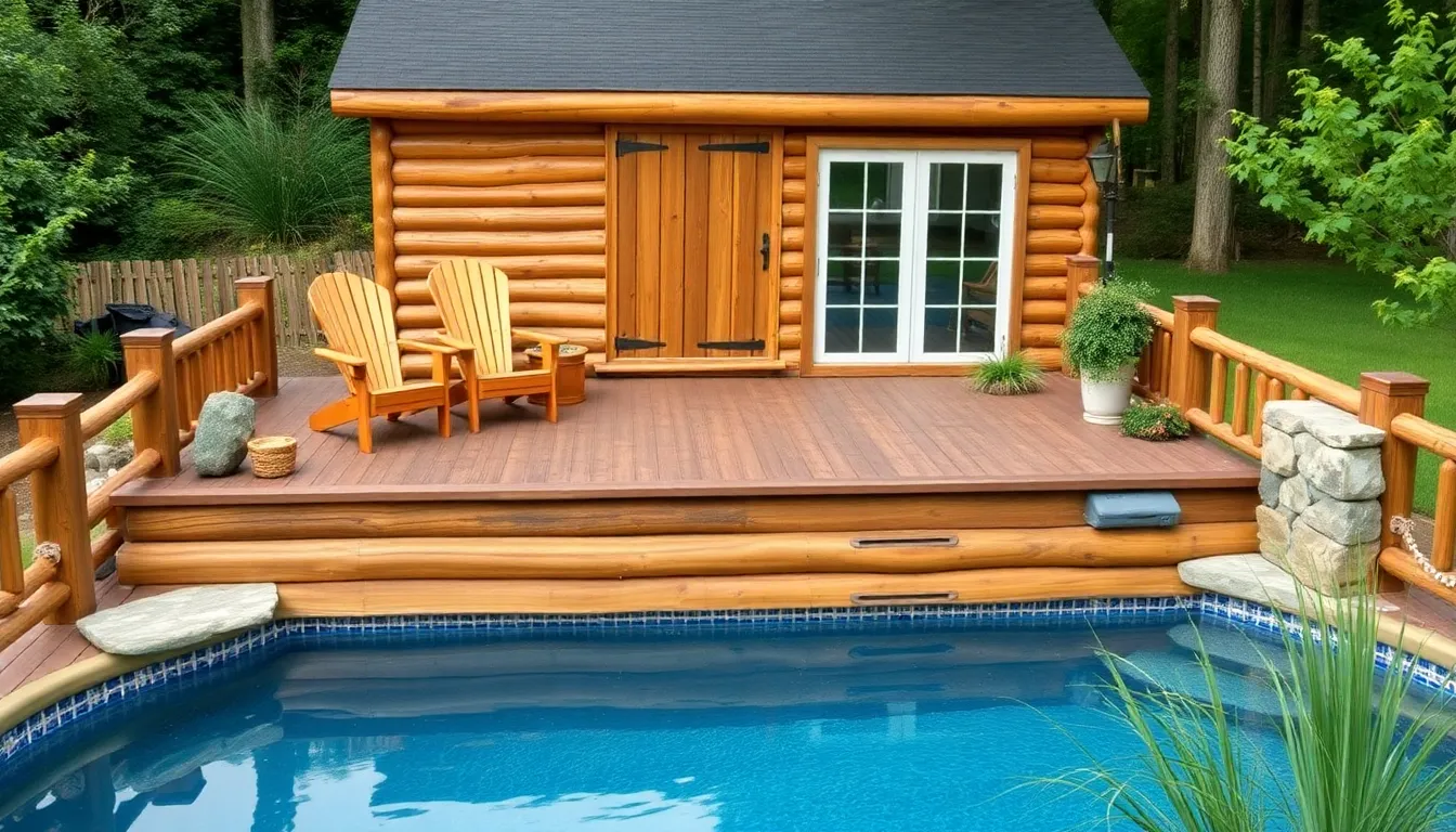 25 Above Ground Pool Deck Ideas That Transform Your Backyard (2025 Guide) 16 25 Above Ground Pool Deck Ideas That Transform Your Backyard (2025 Guide) 15
