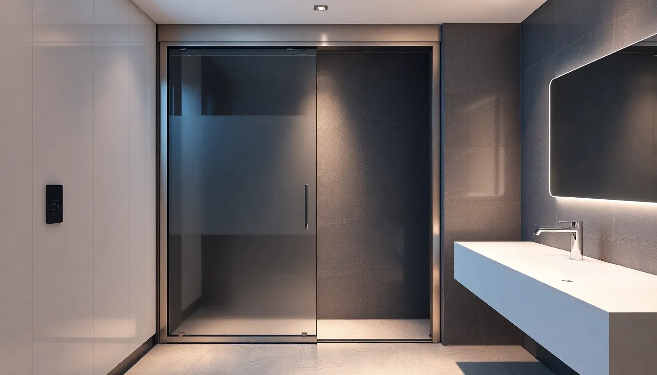 25 Bathroom Door Ideas That Will Transform Your Space (DIY & Budget-Friendly) 16 25 Bathroom Door Ideas That Will Transform Your Space (DIY & Budget-Friendly) 15