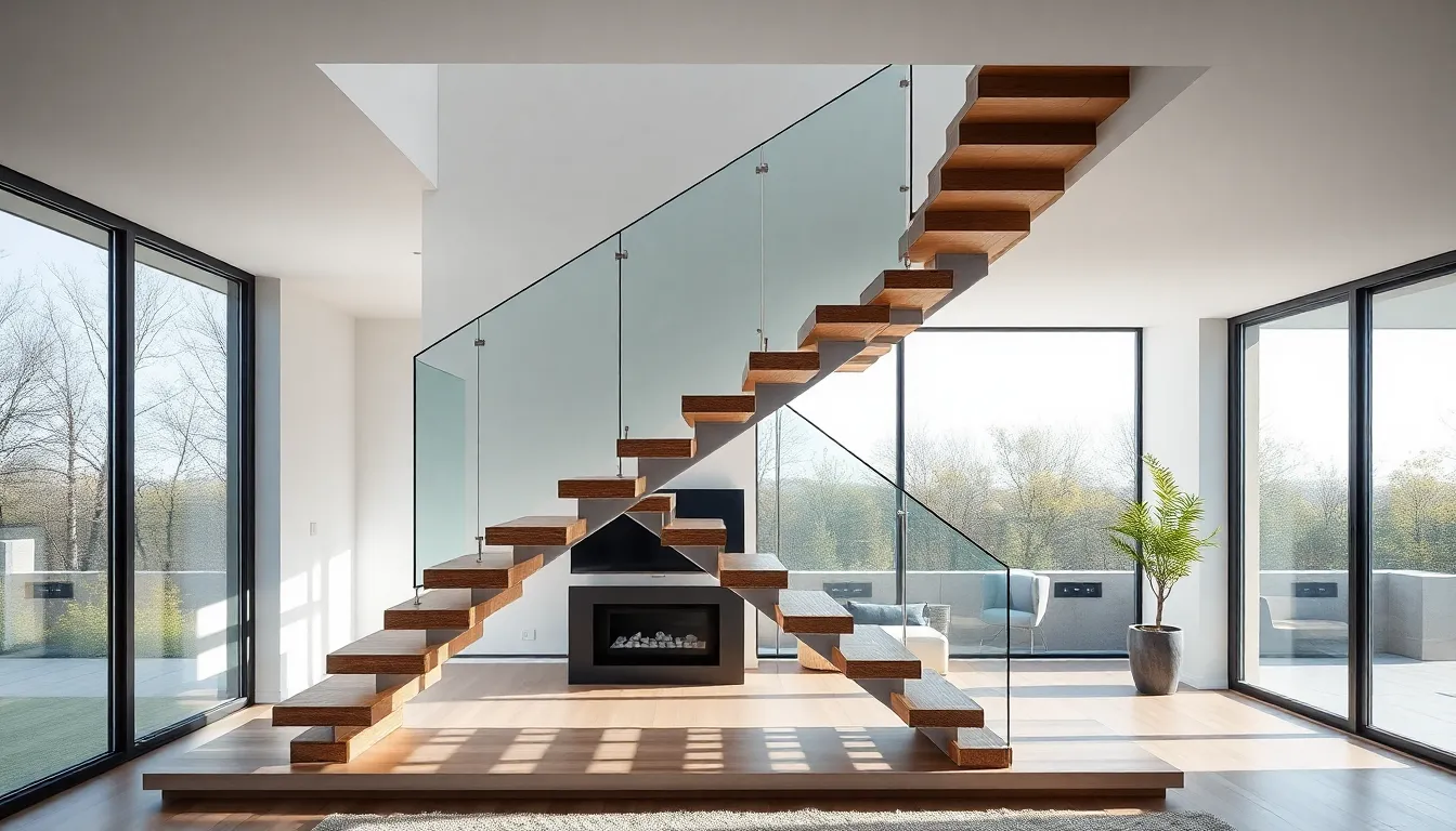 27 Stunning Floating Staircase Ideas That Will Transform Your Home in 2025 16 27 Stunning Floating Staircase Ideas That Will Transform Your Home in 2025 15