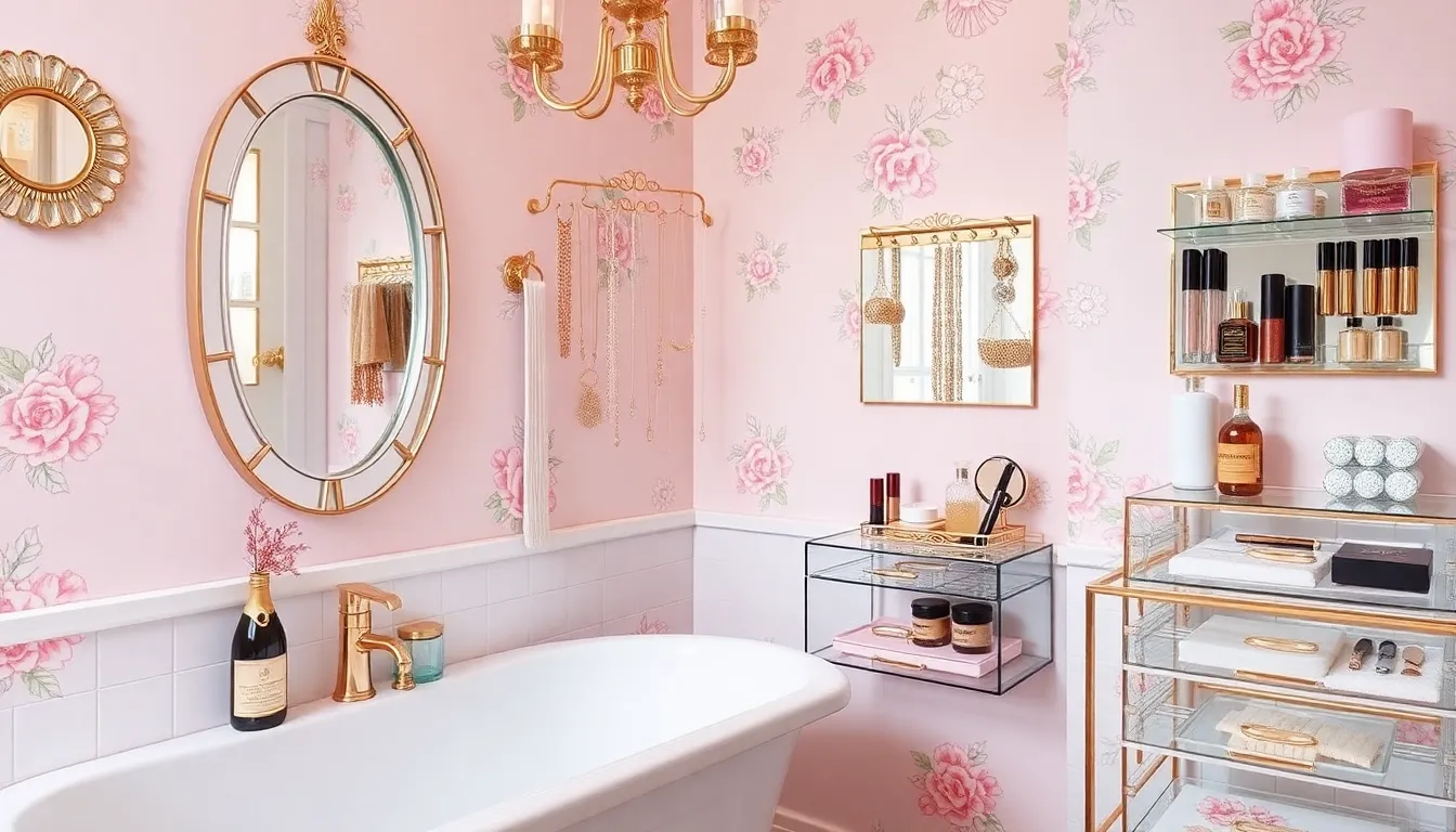 23 Girly Bathroom Ideas to Create Your Dream Pink Paradise (2025 Guide) 16 23 Girly Bathroom Ideas to Create Your Dream Pink Paradise (2025 Guide) 15