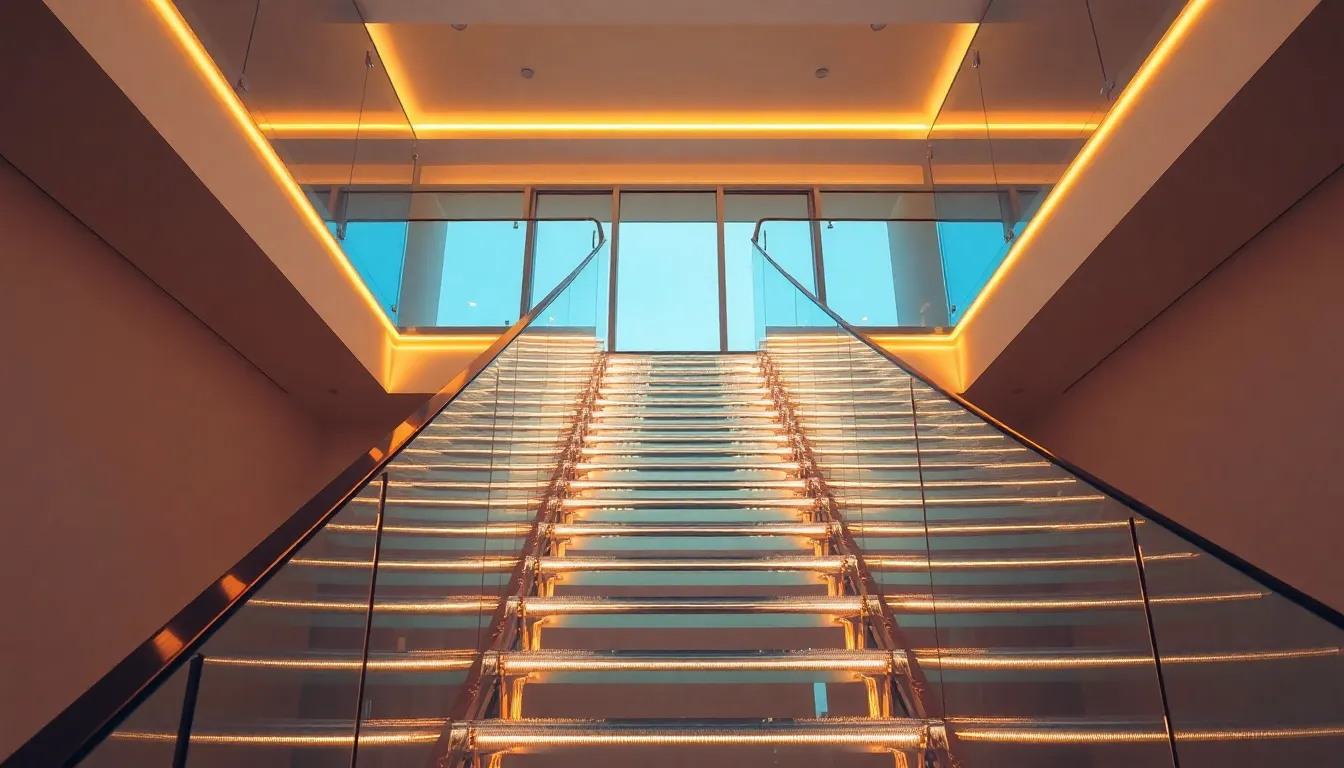 15 Stunning Glass Staircase Ideas That Will Transform Your Home (2025 Guide) 16 15 Stunning Glass Staircase Ideas That Will Transform Your Home (2025 Guide) 15