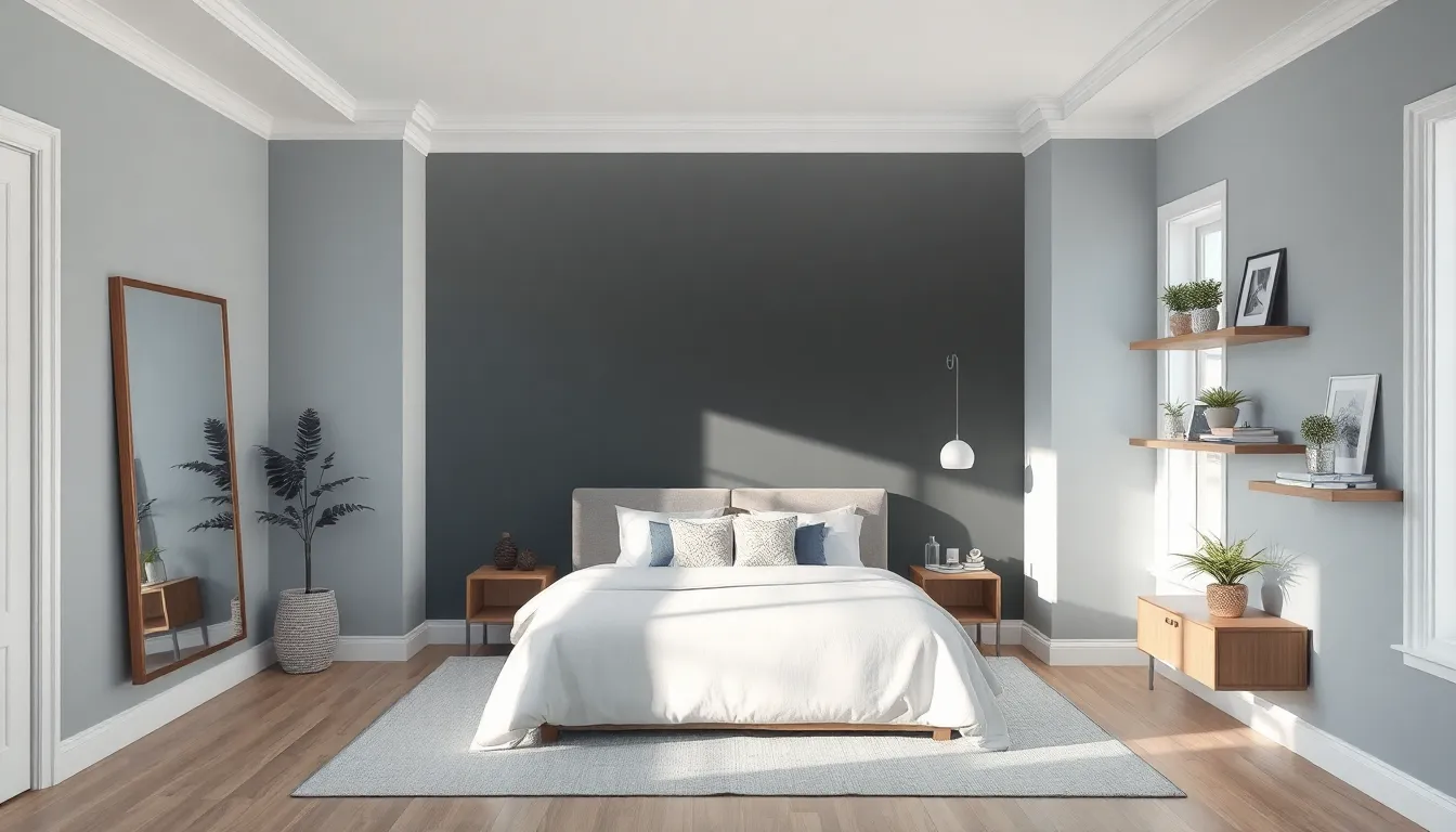 25 Stunning Gray Bedroom Ideas That'll Transform Your Space on Any Budget 16 25 Stunning Gray Bedroom Ideas That'll Transform Your Space on Any Budget 15