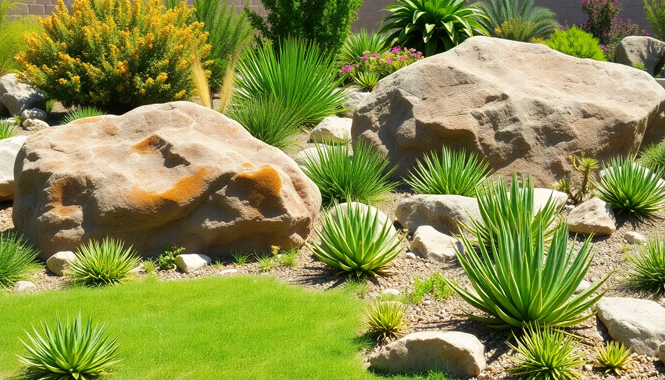 Landscaping With Large Rocks: Transform Your Yard Into a Stunning Natural Oasis 16 Landscaping With Large Rocks: Transform Your Yard Into a Stunning Natural Oasis 15