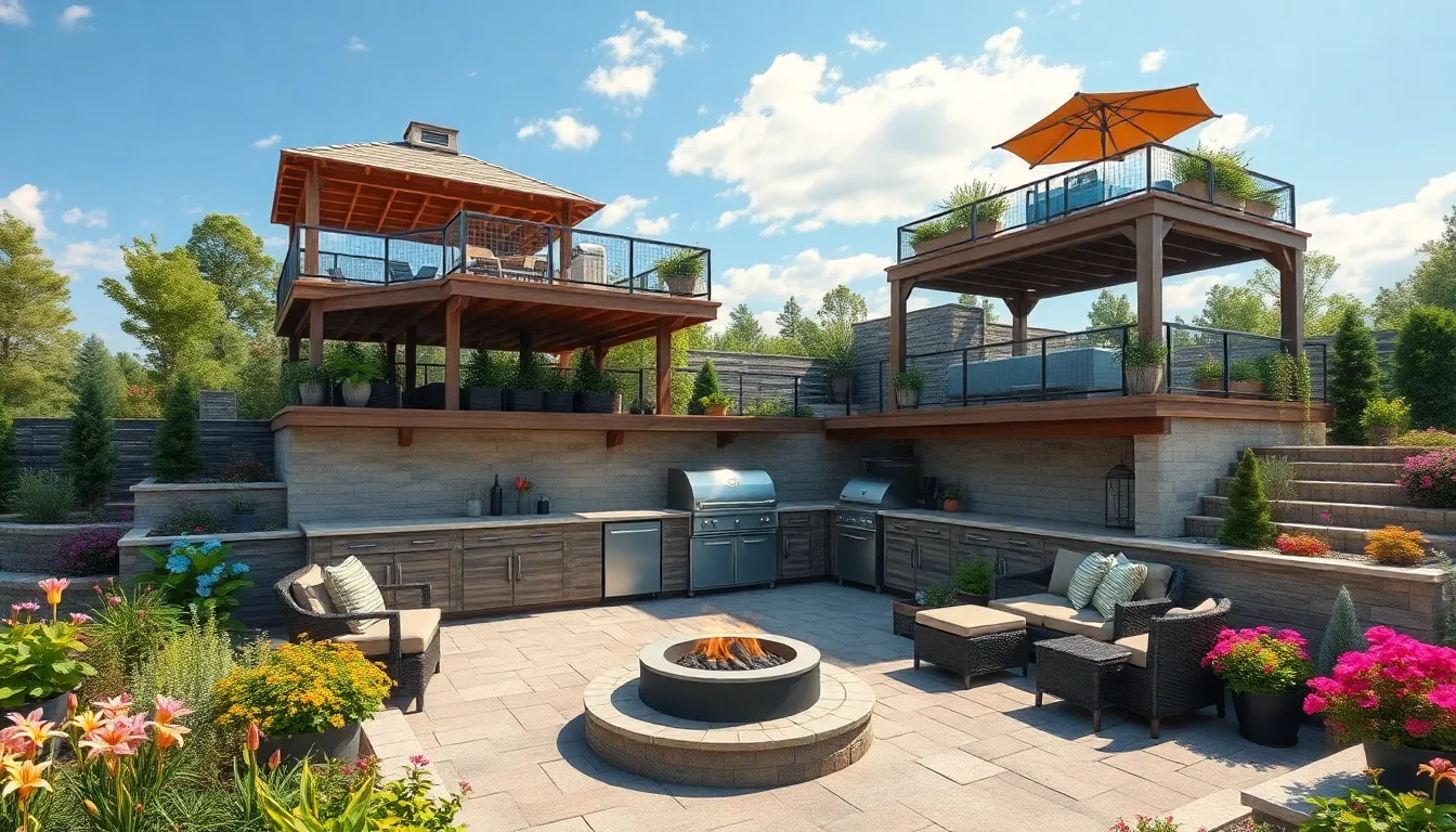 50 Stunning Outdoor BBQ Area Ideas to Transform Your Backyard Into an Epic Entertaining Space 16 50 Stunning Outdoor BBQ Area Ideas to Transform Your Backyard Into an Epic Entertaining Space 15