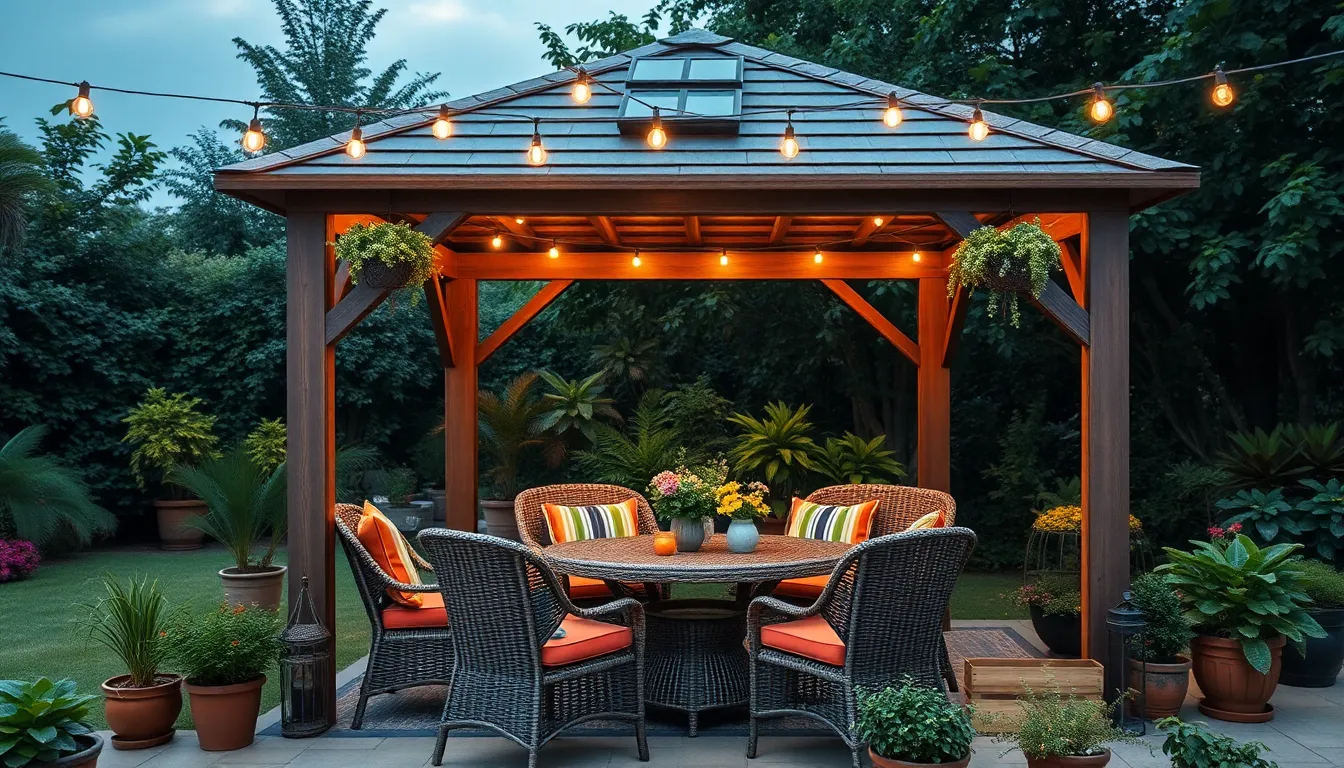 25 Stunning Outdoor Gazebo Ideas to Transform Your Backyard in 2025 16 25 Stunning Outdoor Gazebo Ideas to Transform Your Backyard in 2025 15