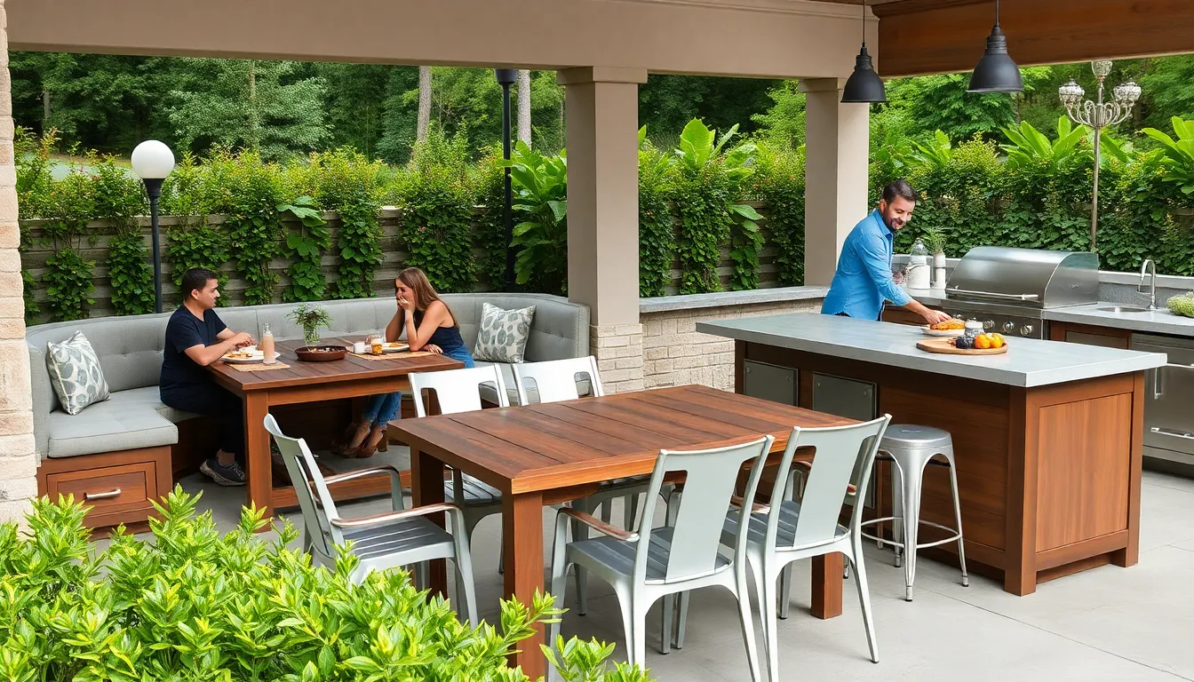 30 Stunning Outdoor Kitchen Ideas to Transform Your Backyard Into an Entertainment Hub 16 30 Stunning Outdoor Kitchen Ideas to Transform Your Backyard Into an Entertainment Hub 15