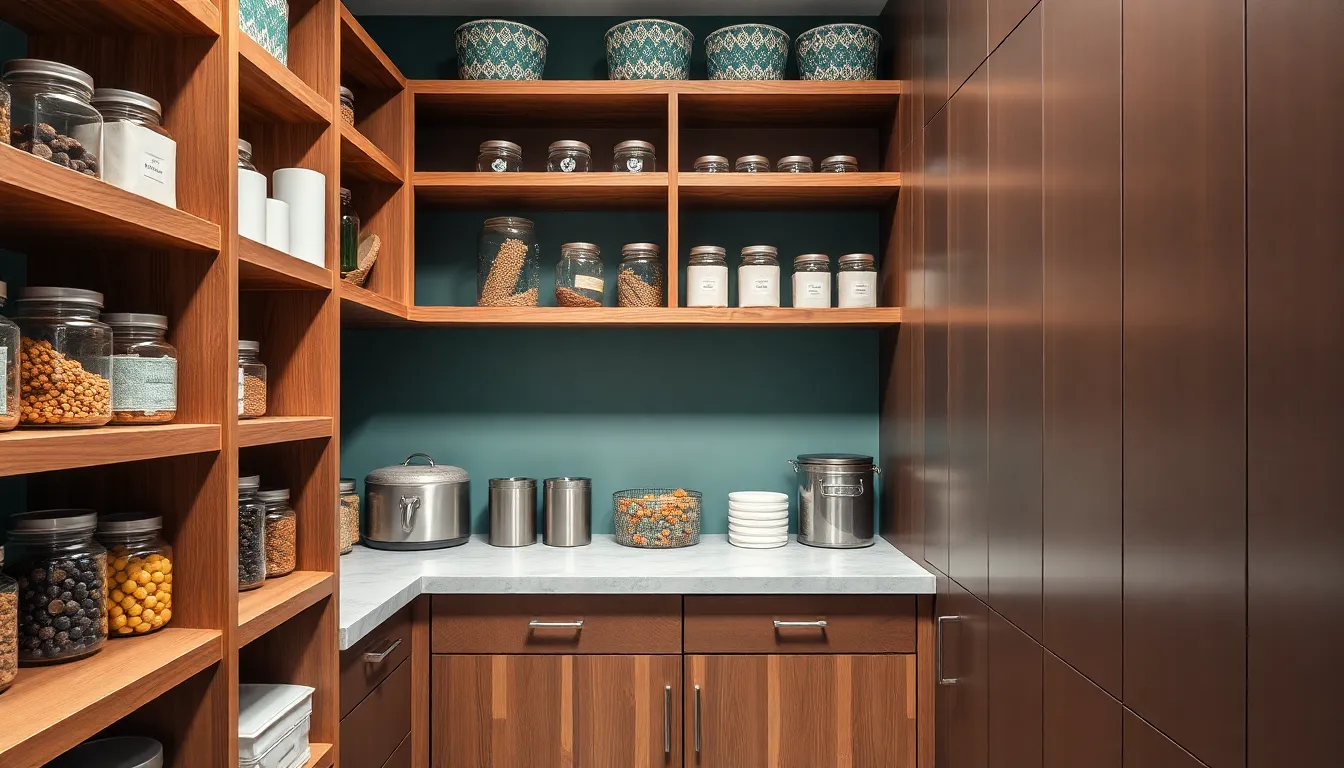10 Pantry Designs That Transform Any Kitchen (Small to Luxury Ideas) 16 10 Pantry Designs That Transform Any Kitchen (Small to Luxury Ideas) 15