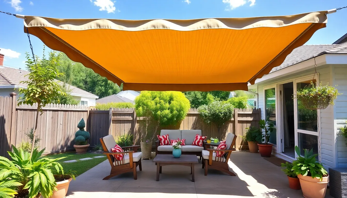 25 Stunning Patio Awning Ideas to Transform Your Outdoor Space in 2025 16 25 Stunning Patio Awning Ideas to Transform Your Outdoor Space in 2025 15