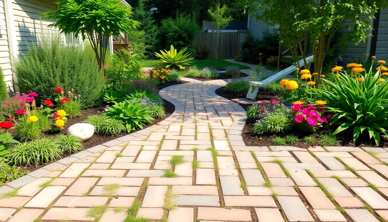 30 Stunning Paver Walkway Ideas That Will Transform Your Outdoor Space 16 30 Stunning Paver Walkway Ideas That Will Transform Your Outdoor Space 15