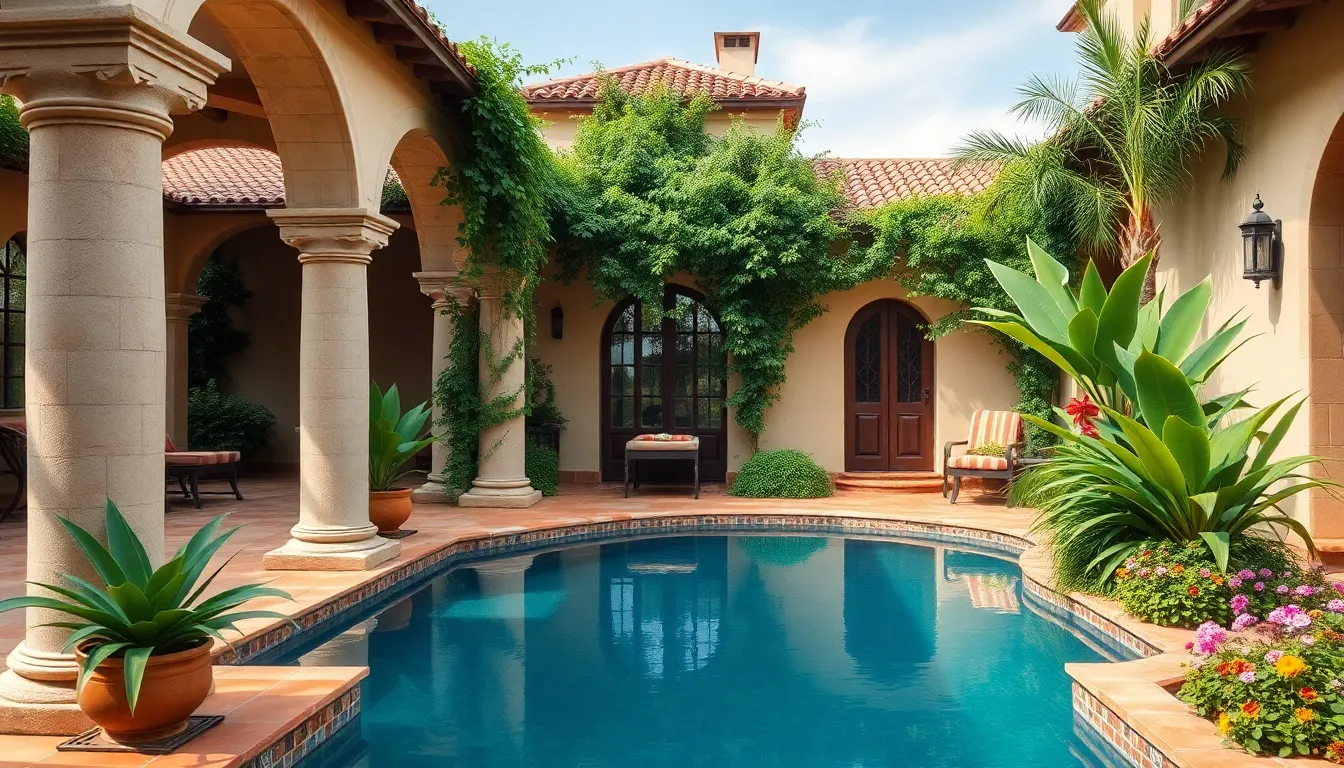 25 Stunning Pool Decor Ideas to Transform Your Backyard Into a Paradise 16 25 Stunning Pool Decor Ideas to Transform Your Backyard Into a Paradise 15