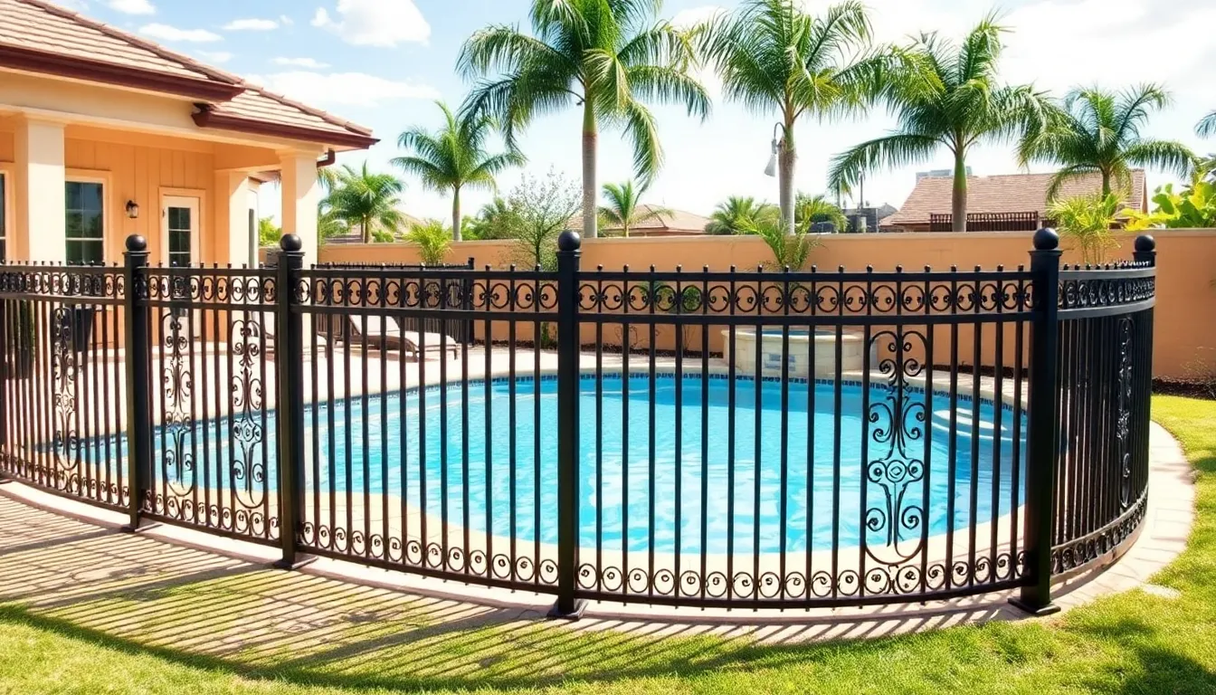 25 Pool Fence Ideas That Blend Safety With Stunning Style (2025 Guide) 2 25 Pool Fence Ideas That Blend Safety With Stunning Style (2025 Guide) 1
