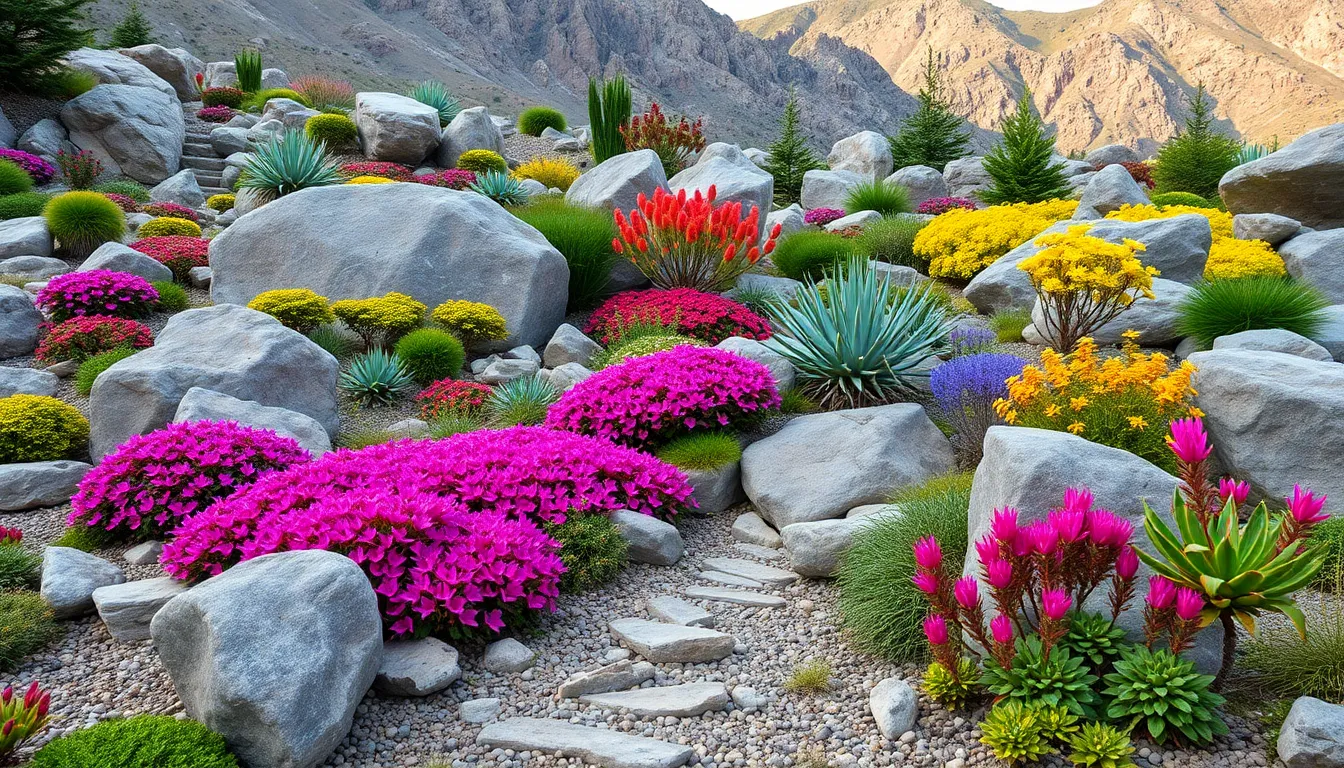 25 Stunning Rock Garden Landscaping Ideas That Transform Any Yard 16 25 Stunning Rock Garden Landscaping Ideas That Transform Any Yard 15