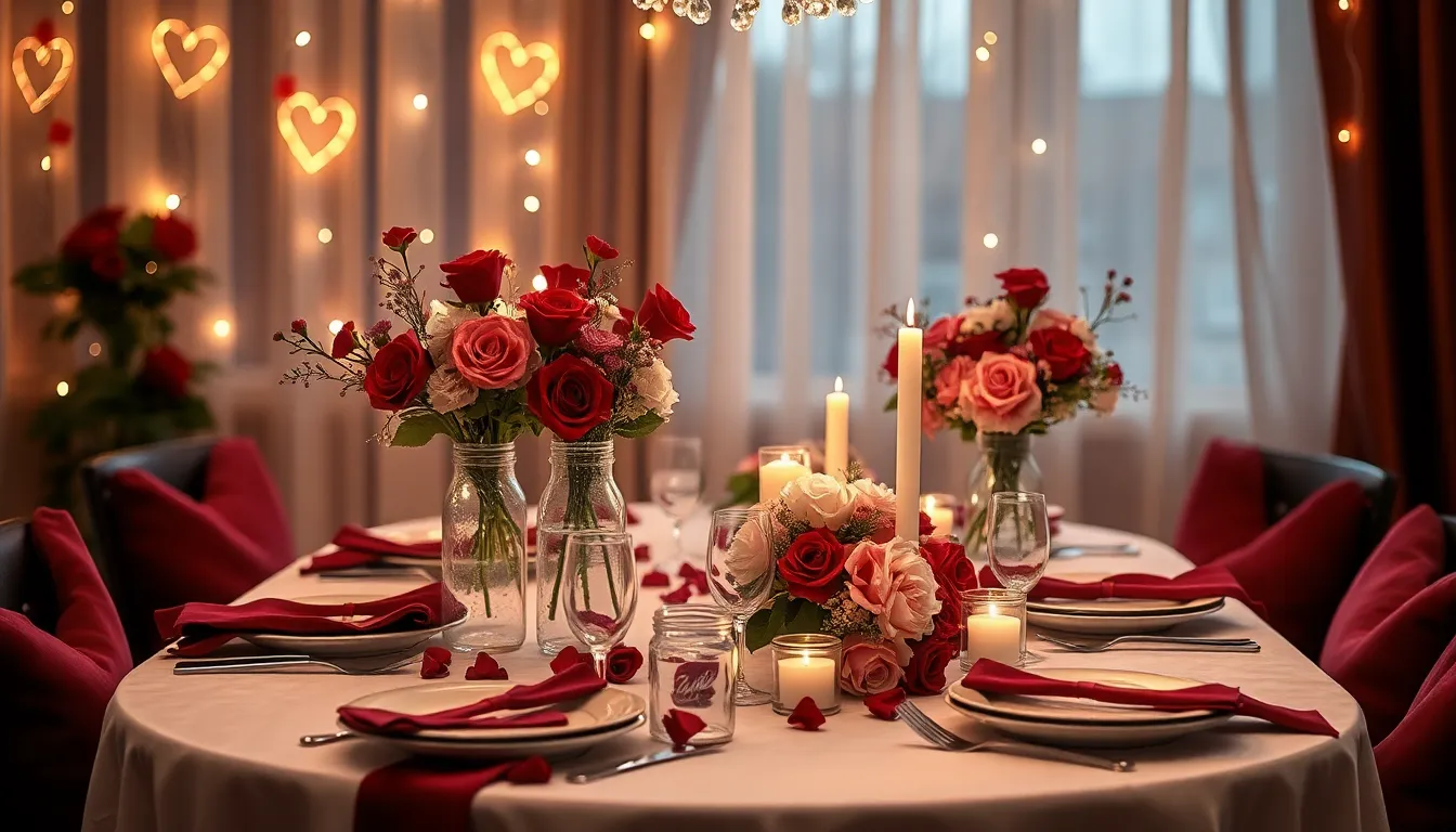 25 Romantic Valentine's Day Table Decor Ideas That'll Wow Your Date 16 25 Romantic Valentine's Day Table Decor Ideas That'll Wow Your Date 15
