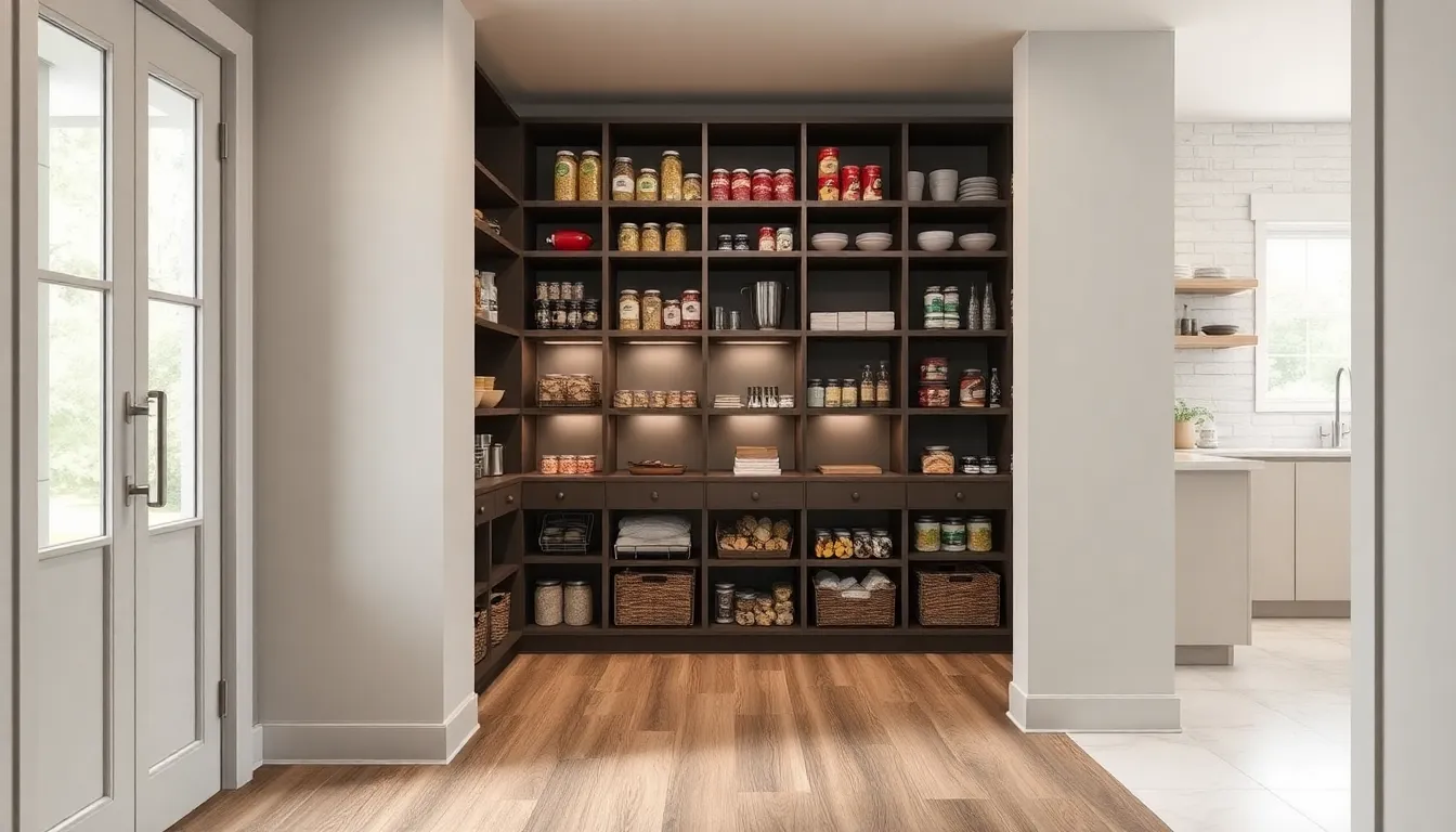 25 Walk In Pantry Ideas That Will Transform Your Kitchen Storage (2025 Guide) 16 25 Walk In Pantry Ideas That Will Transform Your Kitchen Storage (2025 Guide) 15