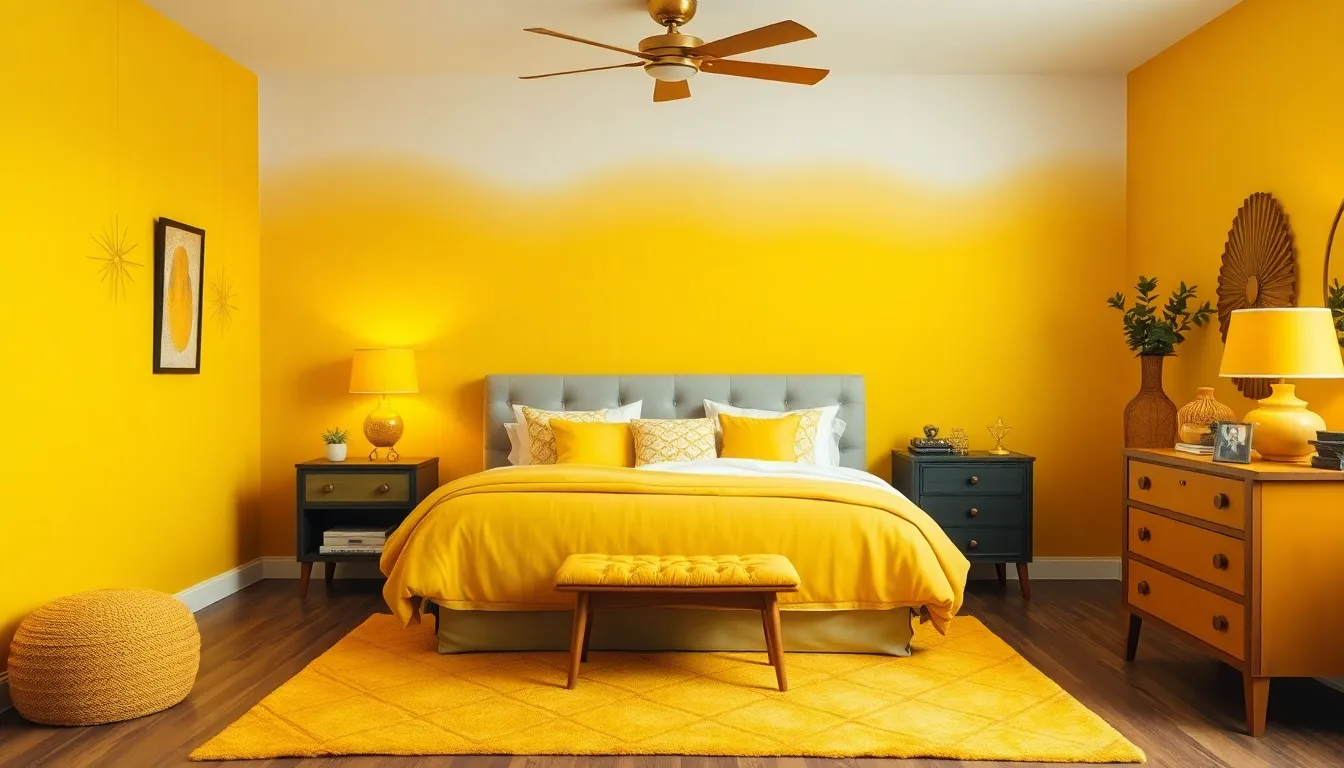 25 Stunning Yellow Bedroom Ideas to Brighten Your Space (2025 Guide) 16 25 Stunning Yellow Bedroom Ideas to Brighten Your Space (2025 Guide) 15