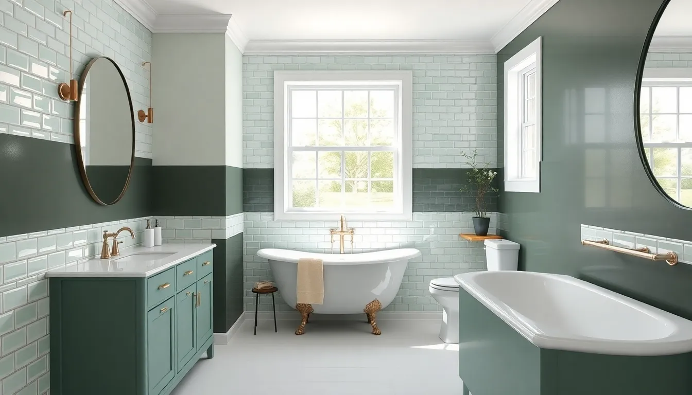 20 Stunning Green Tile Bathroom Ideas That Transform Your Space Into a Spa Retreat 18 20 Stunning Green Tile Bathroom Ideas That Transform Your Space Into a Spa Retreat 17