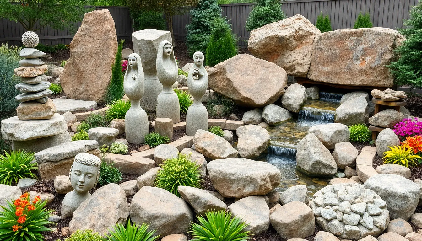 25 Stunning Rock Garden Landscaping Ideas That Transform Any Yard 18 25 Stunning Rock Garden Landscaping Ideas That Transform Any Yard 17
