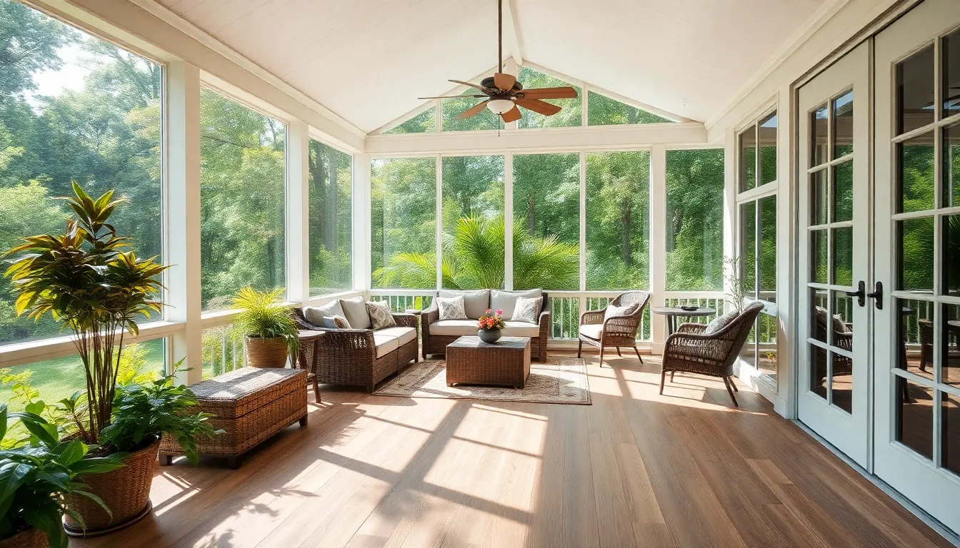25 Stunning Screened Porch Ideas to Transform Your Outdoor Space in 2025 18 25 Stunning Screened Porch Ideas to Transform Your Outdoor Space in 2025 17