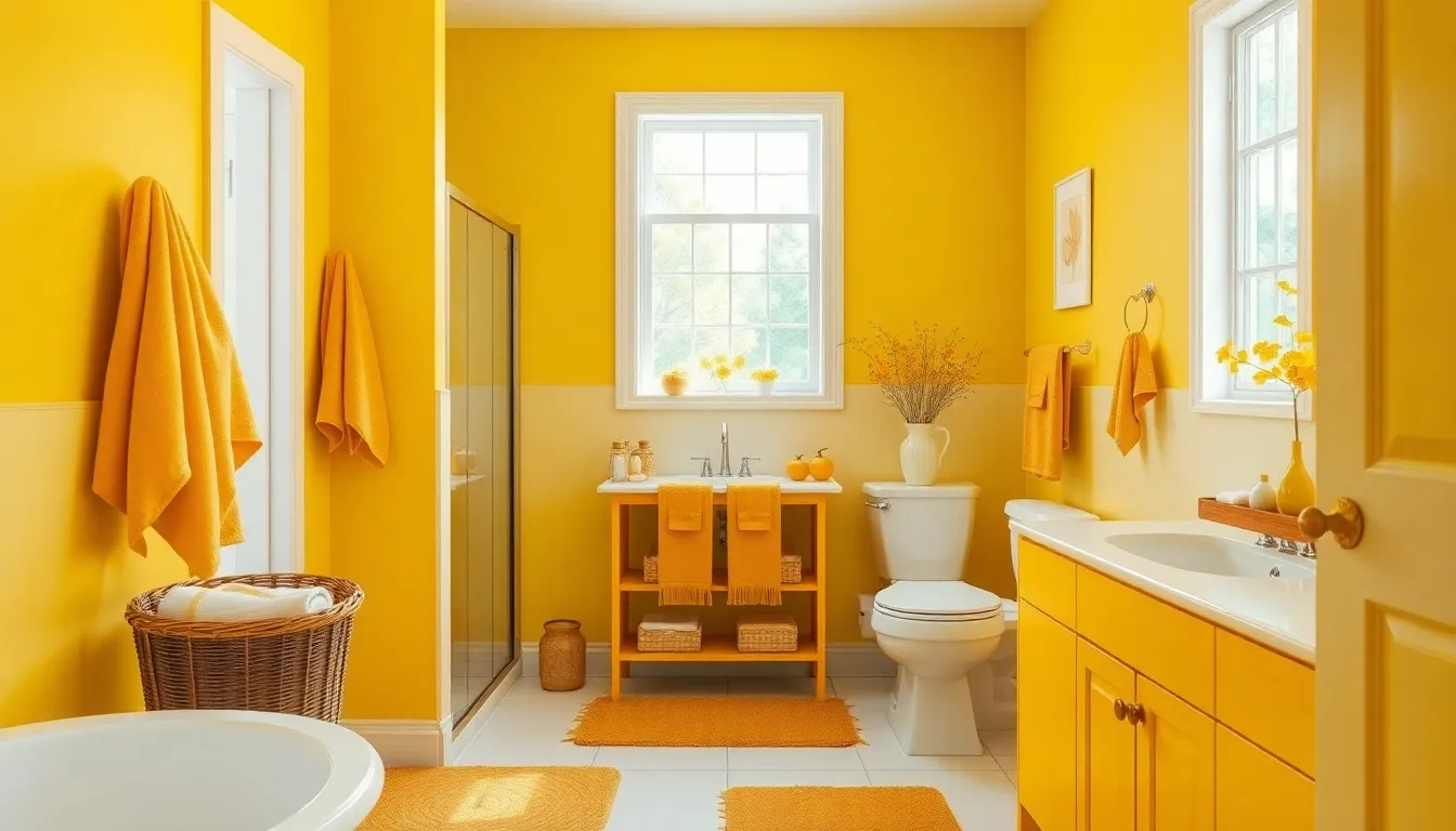 25 Stunning Yellow Bathroom Ideas to Brighten Your Space in 2025 18 25 Stunning Yellow Bathroom Ideas to Brighten Your Space in 2025 17