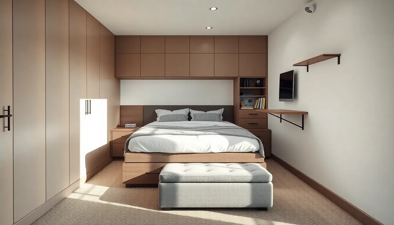 27 Genius Small Bedroom Ideas That Actually Work (Space-Saving Tips!) 2 27 Genius Small Bedroom Ideas That Actually Work (Space-Saving Tips!) 1