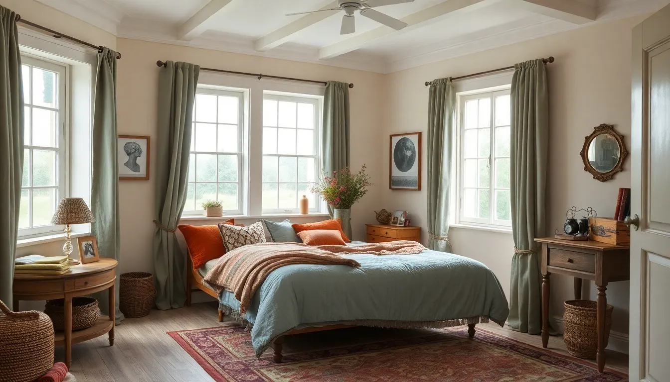 25 Country Bedroom Ideas to Transform Your Space into a Cozy Rustic Retreat 2 25 Country Bedroom Ideas to Transform Your Space into a Cozy Rustic Retreat 1