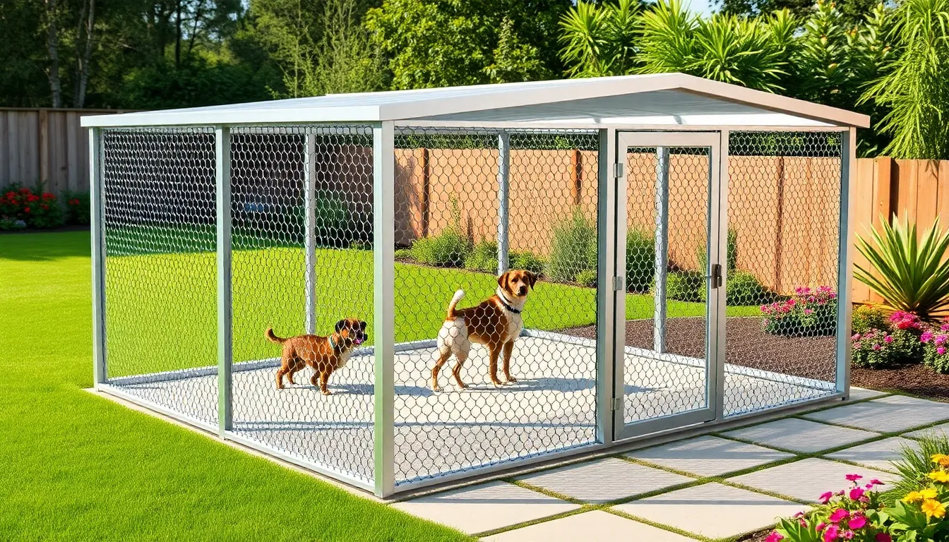 25 Creative Outdoor Dog Kennel Ideas That'll Keep Your Pup Safe & Happy 2 25 Creative Outdoor Dog Kennel Ideas That'll Keep Your Pup Safe & Happy 1