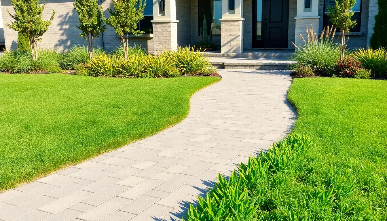25 Stunning Front Walkway Ideas to Transform Your Home's Curb Appeal in 2025 2 25 Stunning Front Walkway Ideas to Transform Your Home's Curb Appeal in 2025 1