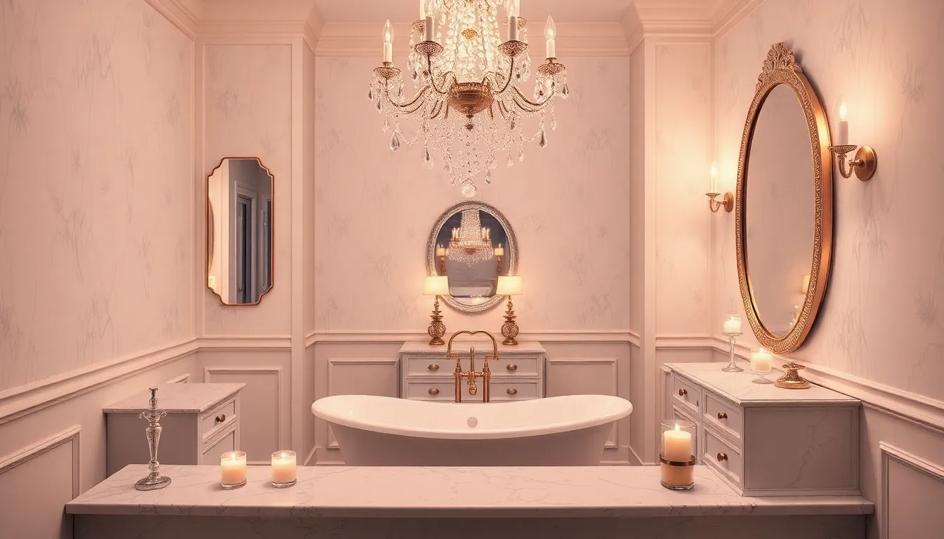 23 Girly Bathroom Ideas to Create Your Dream Pink Paradise (2025 Guide) 2 23 Girly Bathroom Ideas to Create Your Dream Pink Paradise (2025 Guide) 1