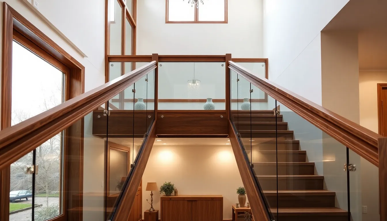 15 Stunning Glass Staircase Ideas That Will Transform Your Home (2025 Guide) 2 15 Stunning Glass Staircase Ideas That Will Transform Your Home (2025 Guide) 1