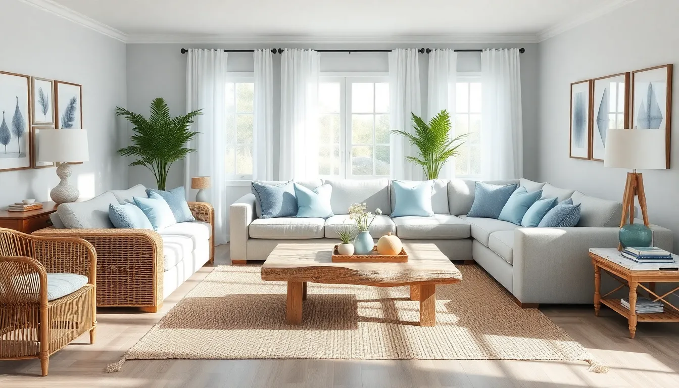 27 Stunning Gray and Blue Living Room Ideas That'll Transform Your Space 2 27 Stunning Gray and Blue Living Room Ideas That'll Transform Your Space 1
