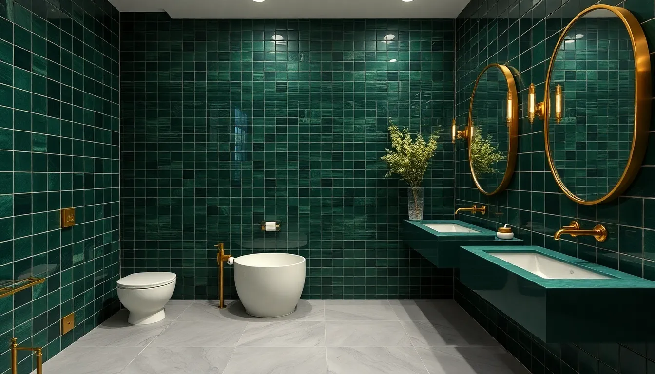 20 Stunning Green Tile Bathroom Ideas That Transform Your Space Into a Spa Retreat 2 20 Stunning Green Tile Bathroom Ideas That Transform Your Space Into a Spa Retreat 1
